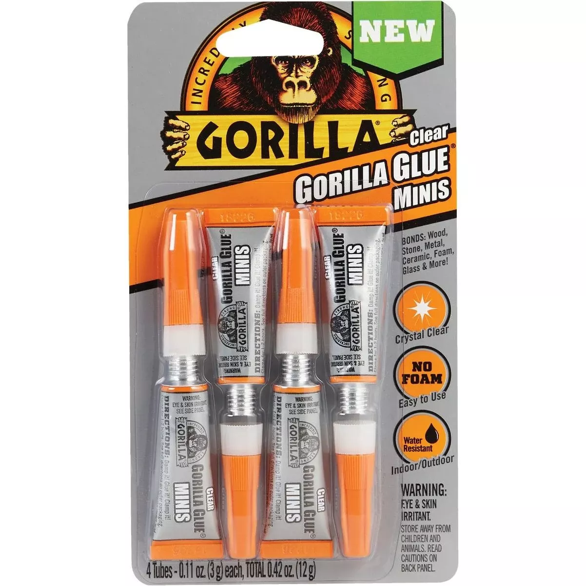 0.42 Oz. Clear Mini All-purpose Glue (4-pack)