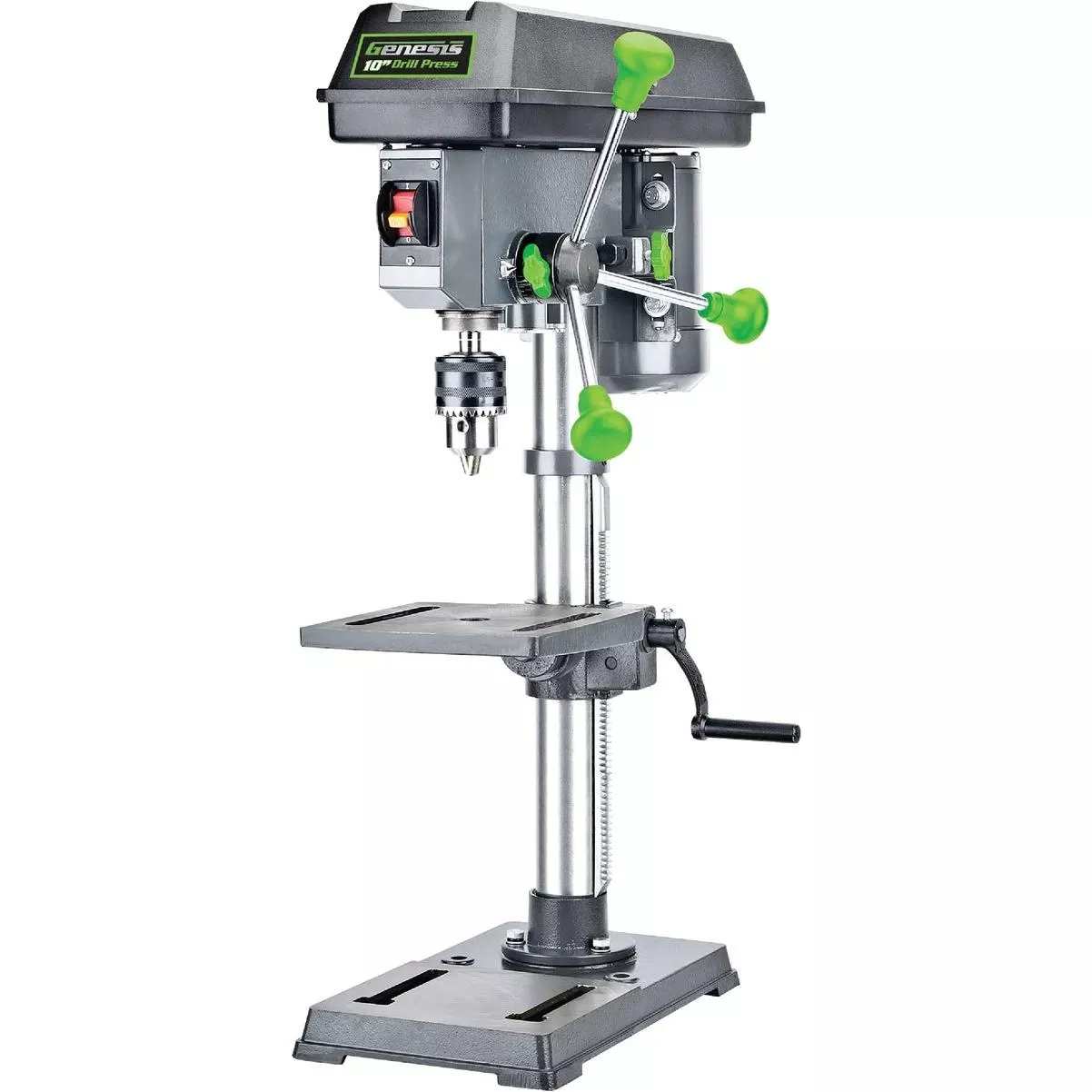 10 In. 5-speed Bench Top Drill Press With Work Light