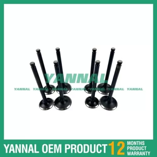 1004-40T Intake Valve With Exhaust Valve 3142D031 For Perkins Excavator Engine P