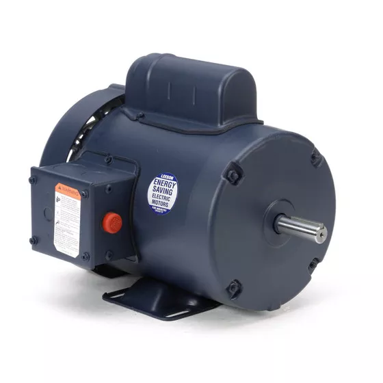 110109.00 Leeson |1.5 hp 3450 RPM 56 Frame TEFC 115/208-230V w/Overload Protection