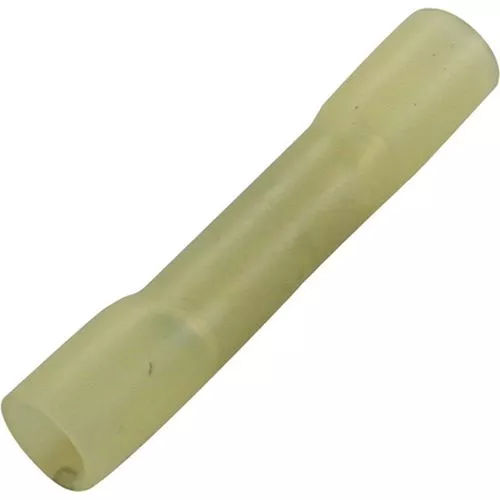 12-10 Yellow CS Heat Shrink Butt Connector 3 Pcs