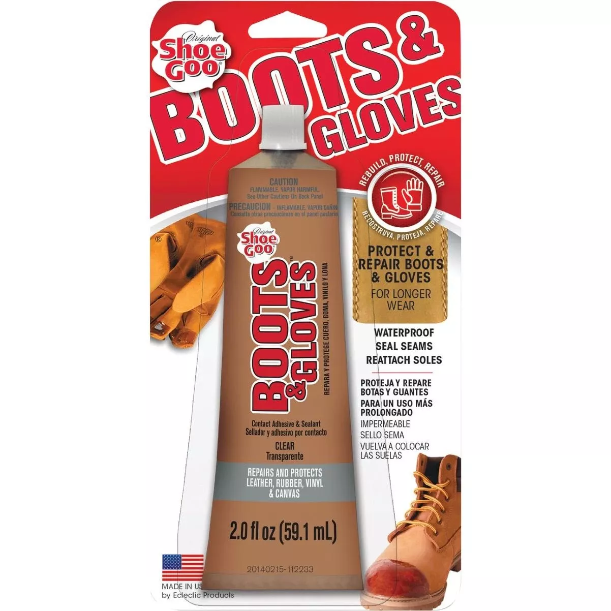 2 Oz. Boots & Gloves Multi-purpose Adhesive
