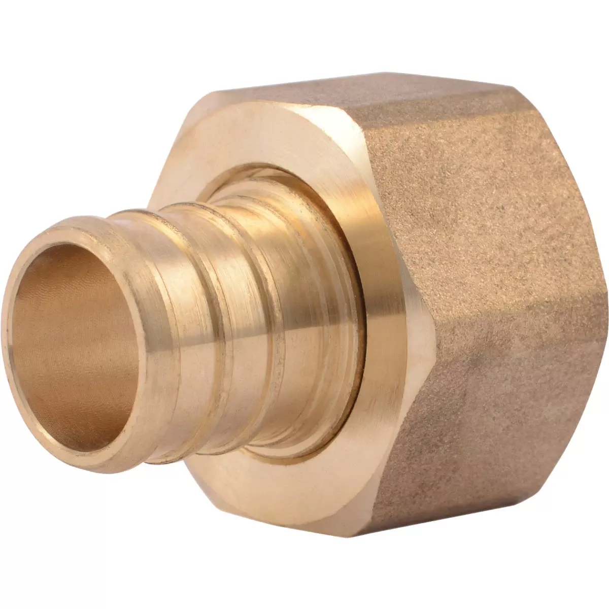 3/4 In. Barb X 3/4 In. Female Brass Pex Adapter