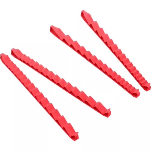 30 Tool 'No-Slip' Low Profile Wrench Rail Set - Red