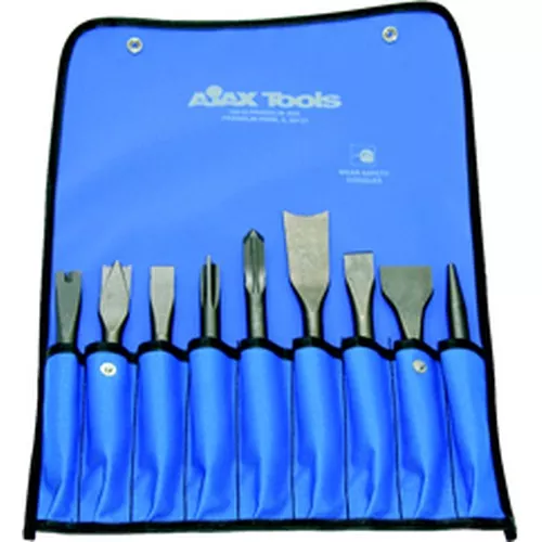 .401 Turn Type Shank; 9 Piece Master Chisel Set