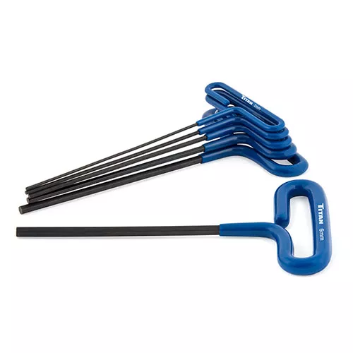 6 pc. Metric T-Handle Hex Key Set