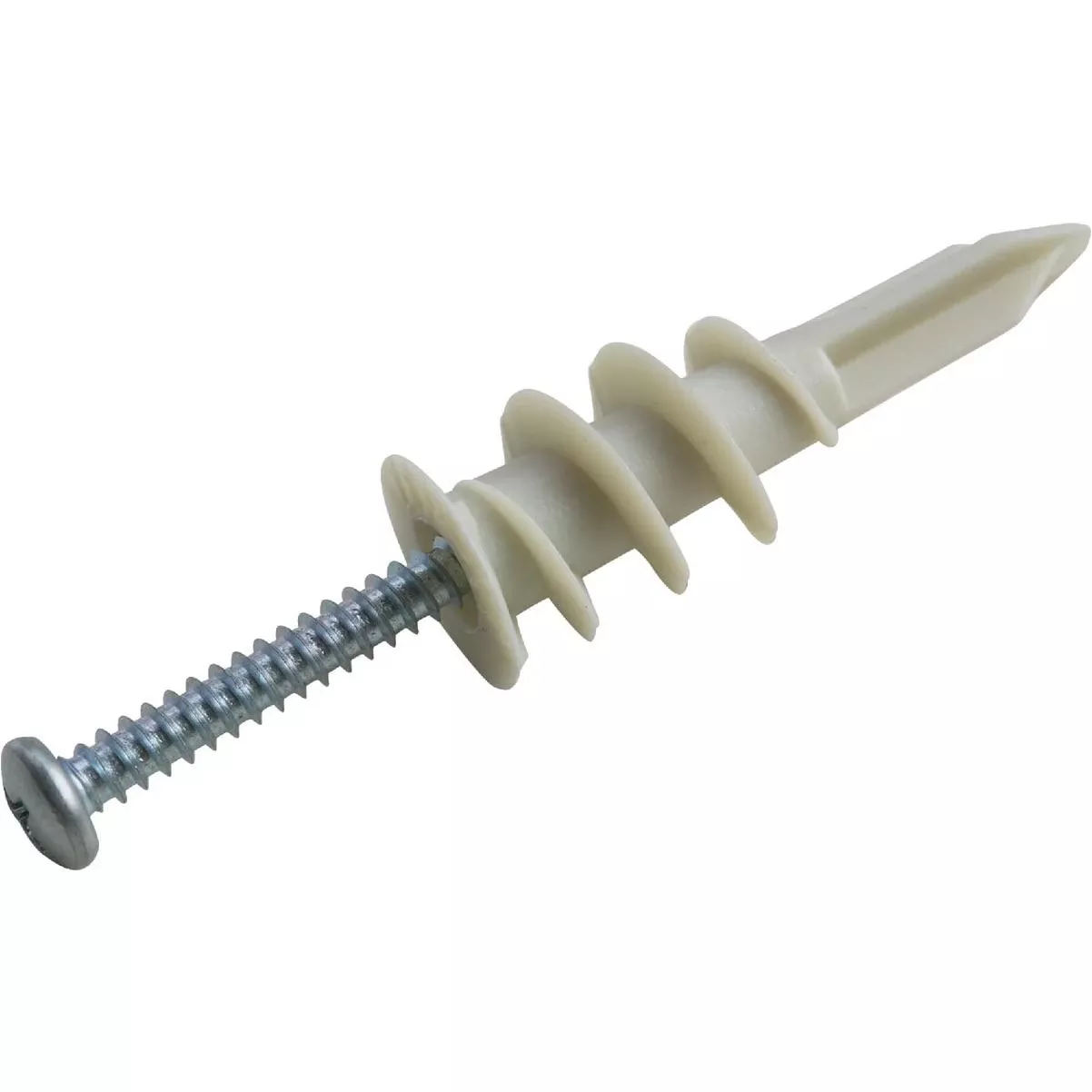 #8 Nylon Wallboard Self-drilling Anchor With Screws (10-count)