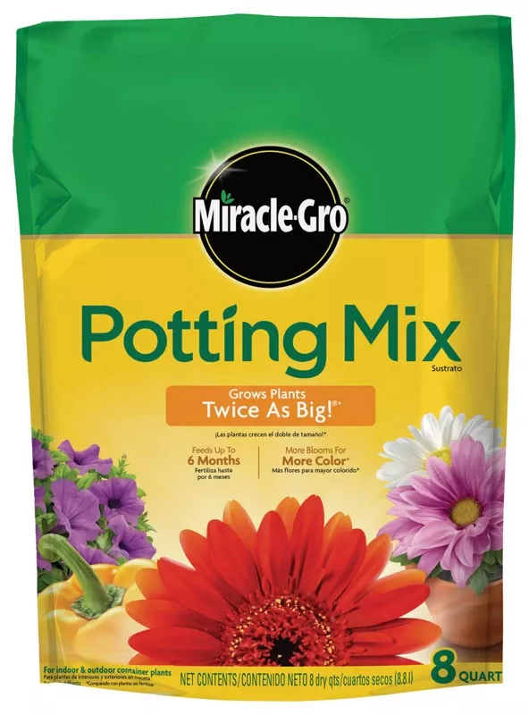 8 Quart Potting Mix For Indoor And Outdoor Plants