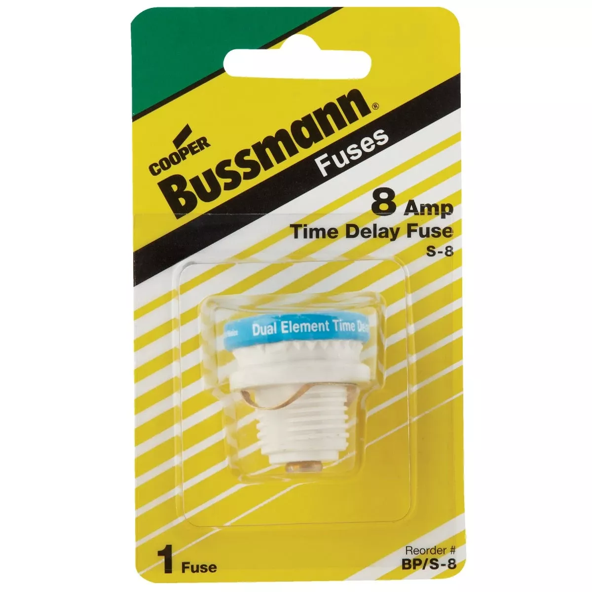 8a Type S Plug Fuse Time Delay Fusetron