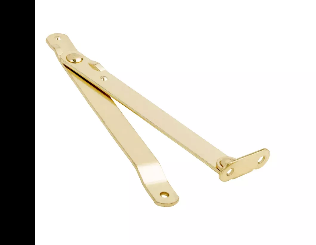 9-3/4 In. Brass Left Handed Folding Support