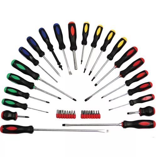 ATD Tools 22 Pc. Screwdriver with 16 Pc. Bit Set