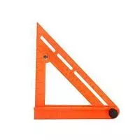 BEVEL FOLDING SQUARE PLSTC 7IN - Case of 5