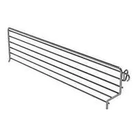 BIN DIVIDER CHROME 3 X 16IN - Case of 40