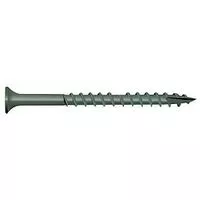 Camo 0341159 Deck Screw, #9 Thread, 2-1/2 in L, Bugle Head, Star Drive, Type 17 Slash Point, Carbon Steel, 1750 PK