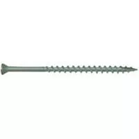 Camo 0346174 Deck Screw, #7 Thread, 3 in L, Trim Head, Star Drive, Type 17 Slash Point, Carbon Steel, ProTech-Coated