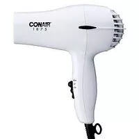 Conair 247 Hair Dryer, Mid-Size, Plastic, White