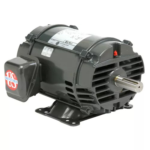 DH20S2HF Nidec 20 hp 1800 RPM 200V ODP 254T (Rigid Base) 3-Phase Dry Elevator Motor
