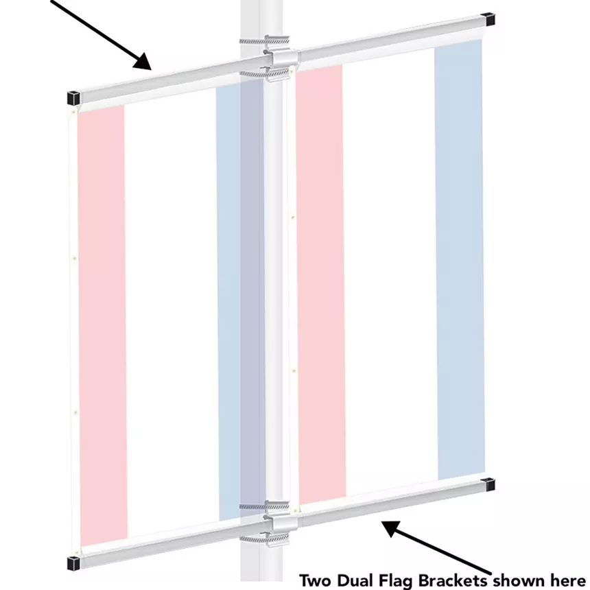 Dual Flag Bracket