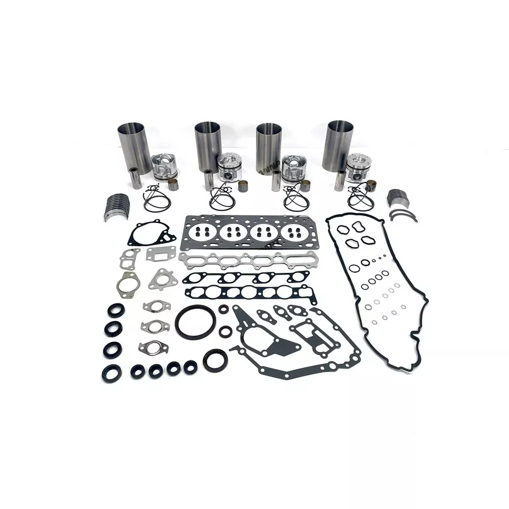 Engine Overhaul Rebuild Kit With Gasket Bearing Set For Mitsubishi 4D56 Engine