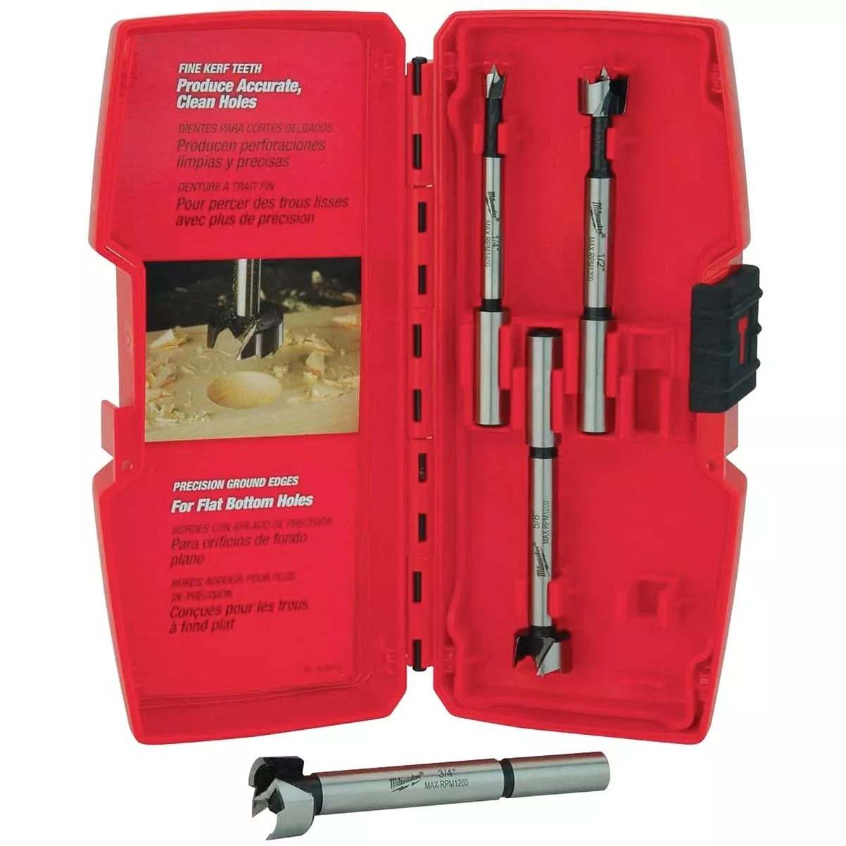 Forstner Bit Set (4-pieces)