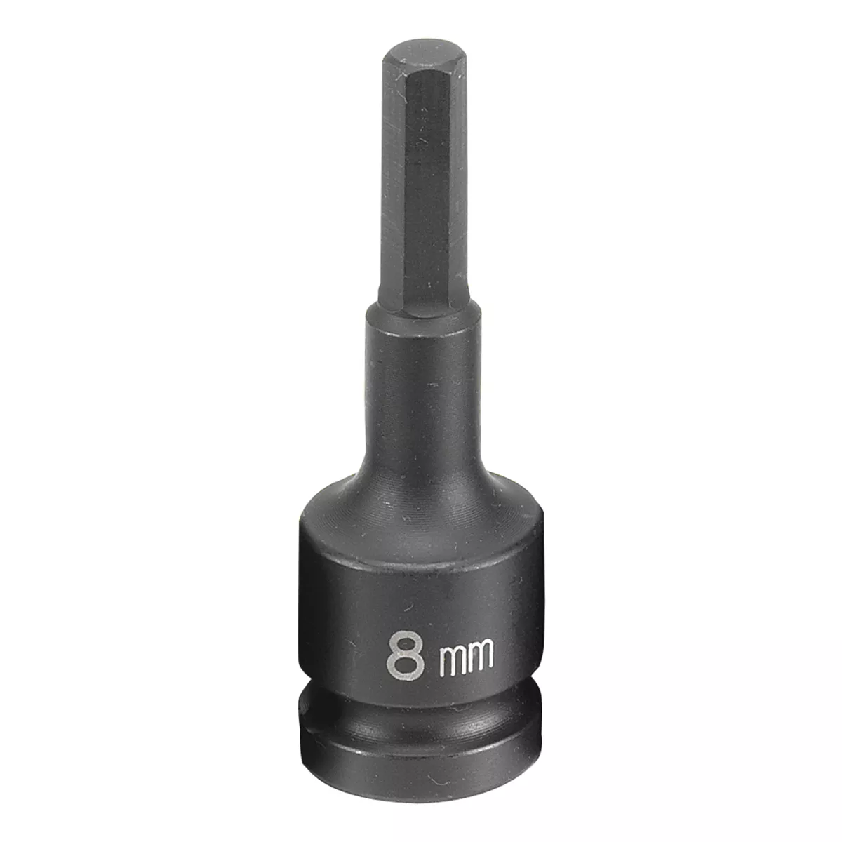 Grey Pneumatic SOC 8MM 1/2D IMP HEX