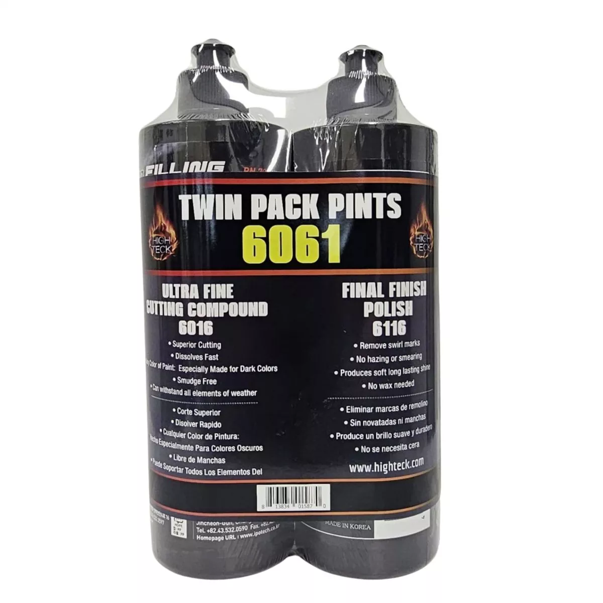 High Teck Products Compound/Polish Combo Pack 1 pint each