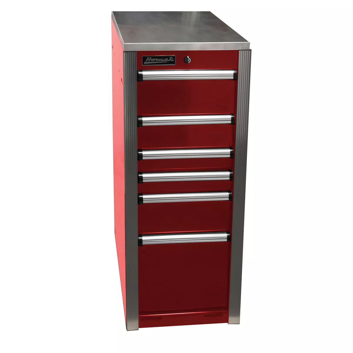 HXL 6-Drawer Side Cabinet - Red