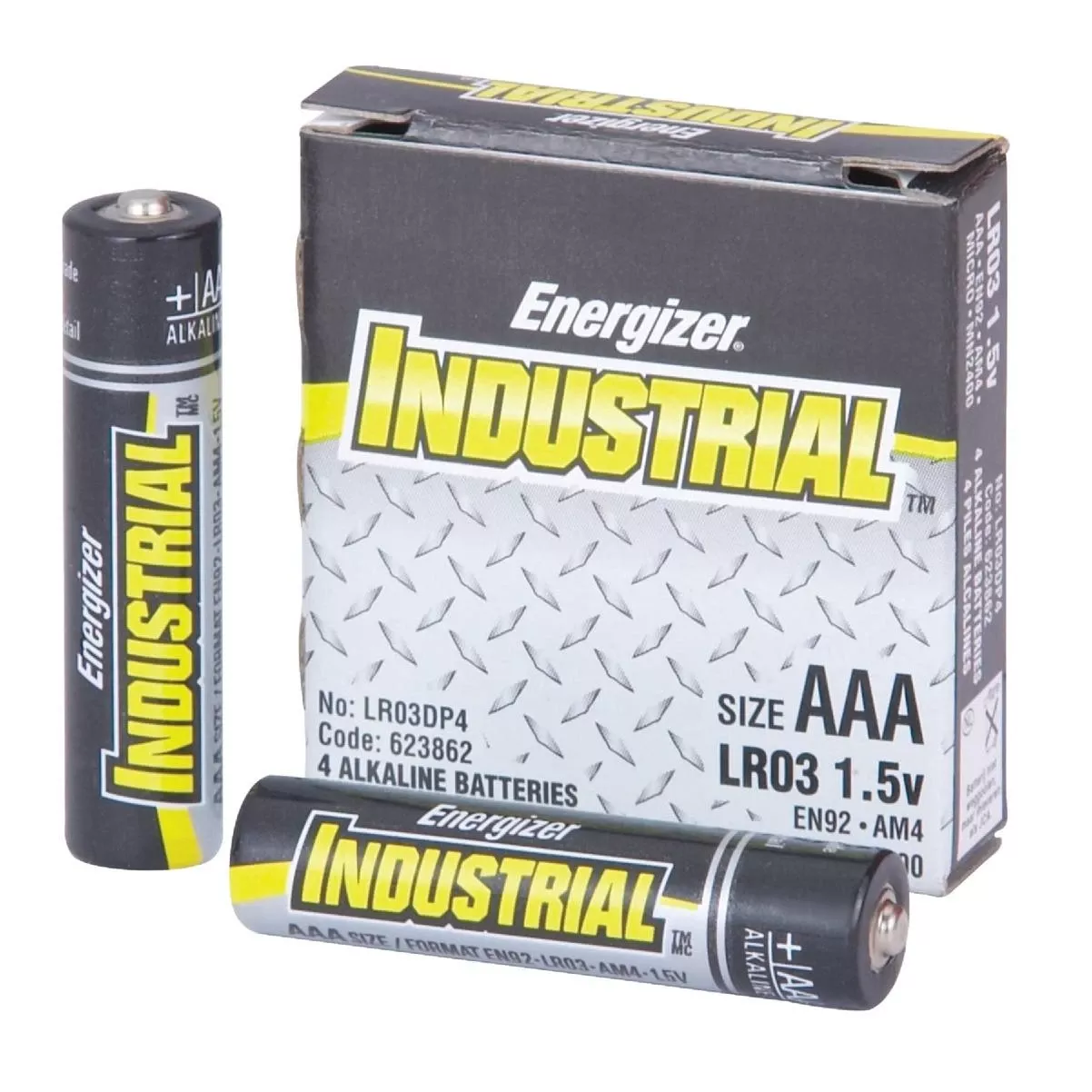Industrial Aaa Alkaline Battery, (6) 4-pack