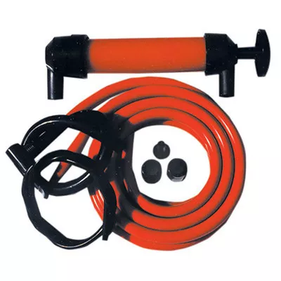 K Tool International Siphon Transfer Pump with Hoses (72250)