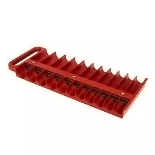 Lisle Large Magnetic 1/2″ Socket Tray – Red – 40900