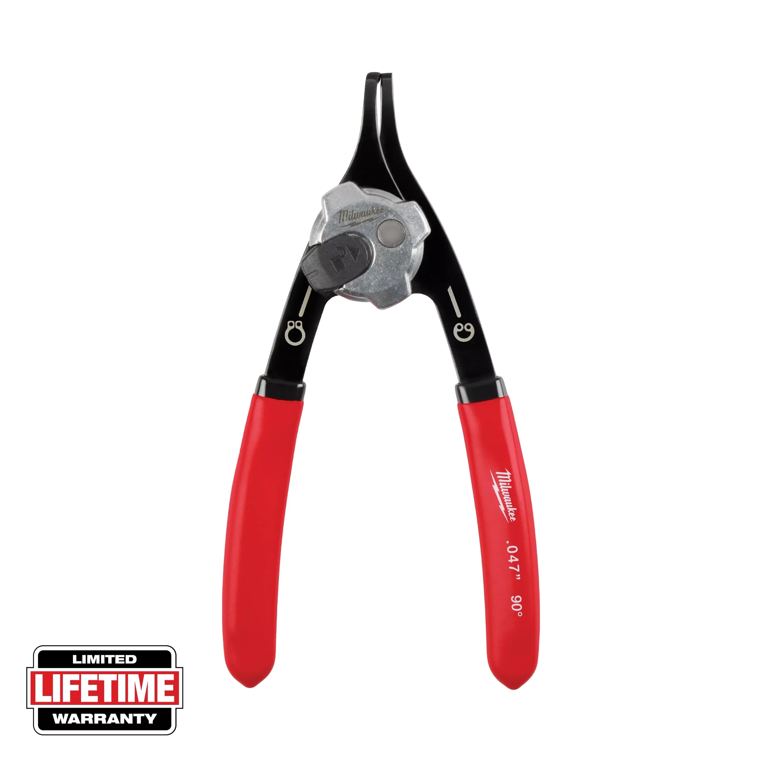 Milwaukee .047" Convertible Snap Ring Pliers - 90°