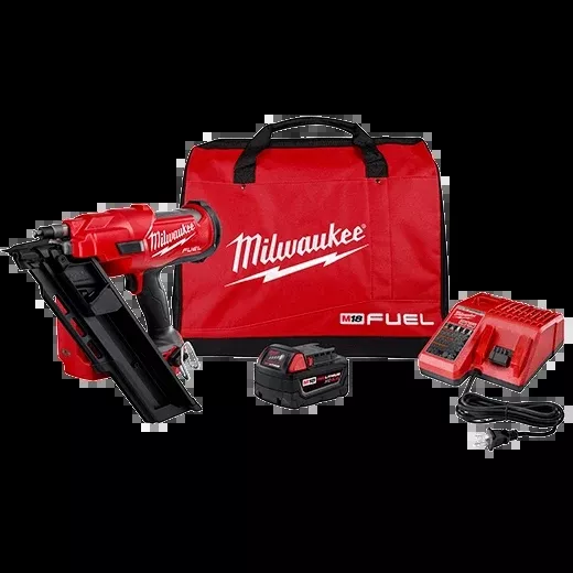 Milwaukee M18 FUEL™ 30 Degree Framing Nailer Kit