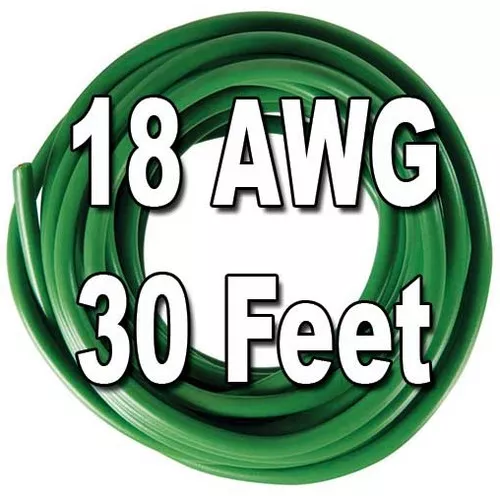 Primary Wire, 18 AWG, 30 Ft. - Black