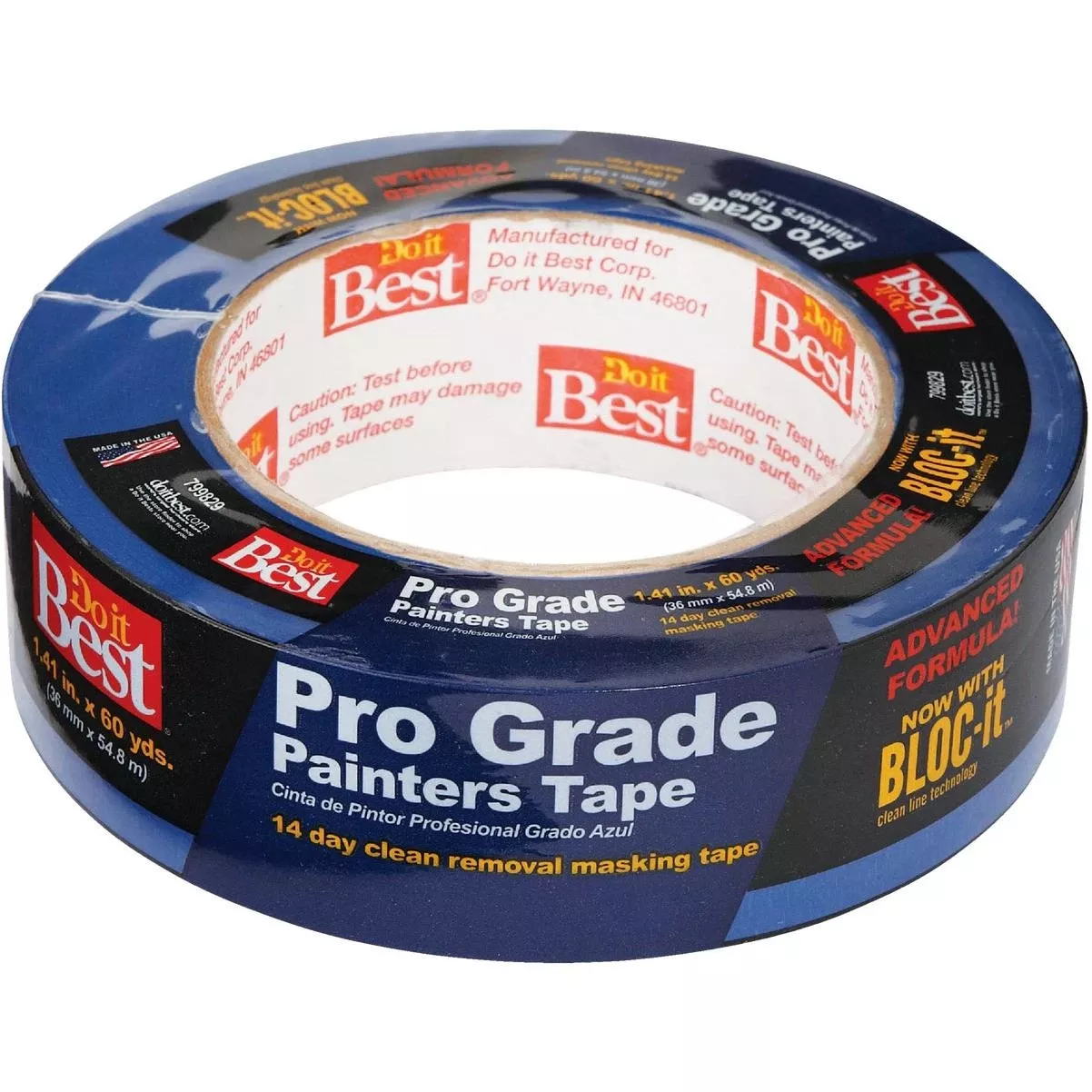 Pro Grade 1.41 In. X 60 Yd. Blue Painter's Masking Tape