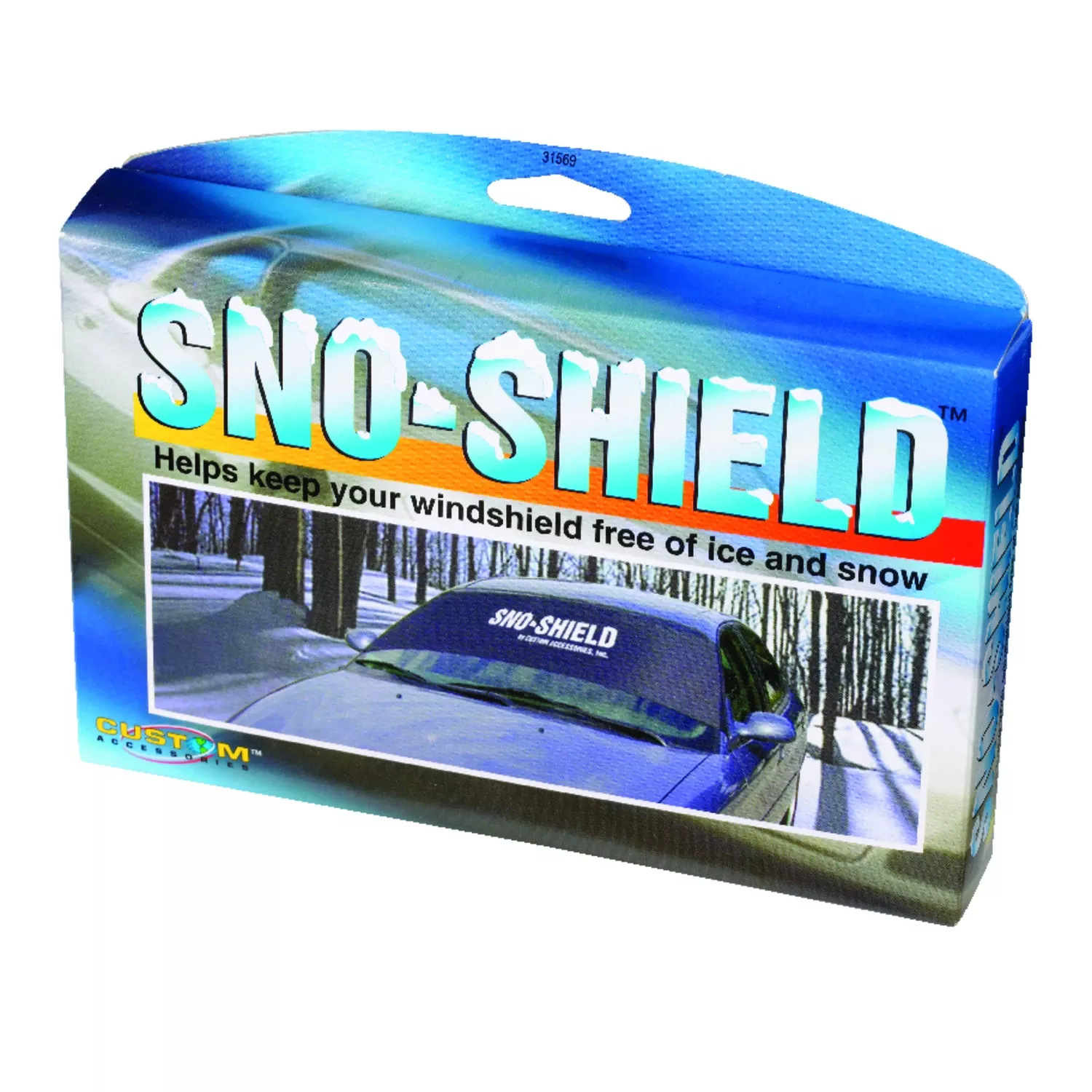 Sno-shield 78-inch Nylon Windshield Cover | Universal Car Snow & Ice Protector