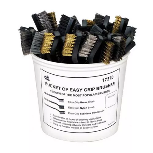 Tool Aid Bucket of Easy Grip Brushes – 17370
