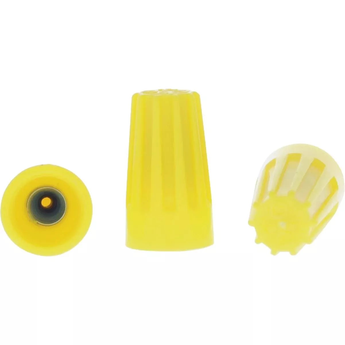 Wire-nut Medium Yellow Copper To Copper Wire Connector (100-pack)