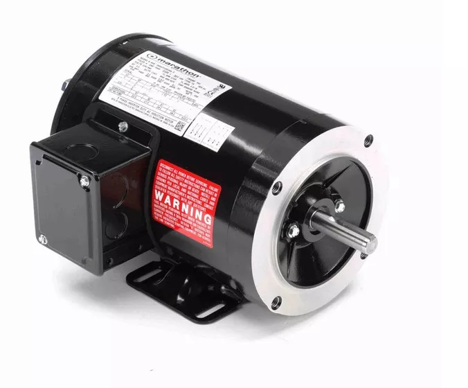 Y280 Marathon 1/2 hp 1800 RPM 3-Phase 56C Frame TENV (rigid base) 230/460V Marathon Motor